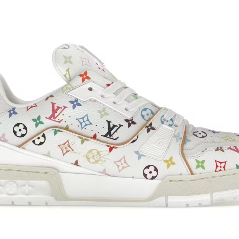 Louis Vuitton Trainer Murakami Multi-color monogram sneakers - Picture 1 of 4